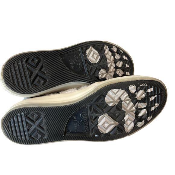 RARE COLLECTOR Converse x CLOT Chuck 70 – Giant Panda High Top – Women’s 9.5 - Picture 7 of 9